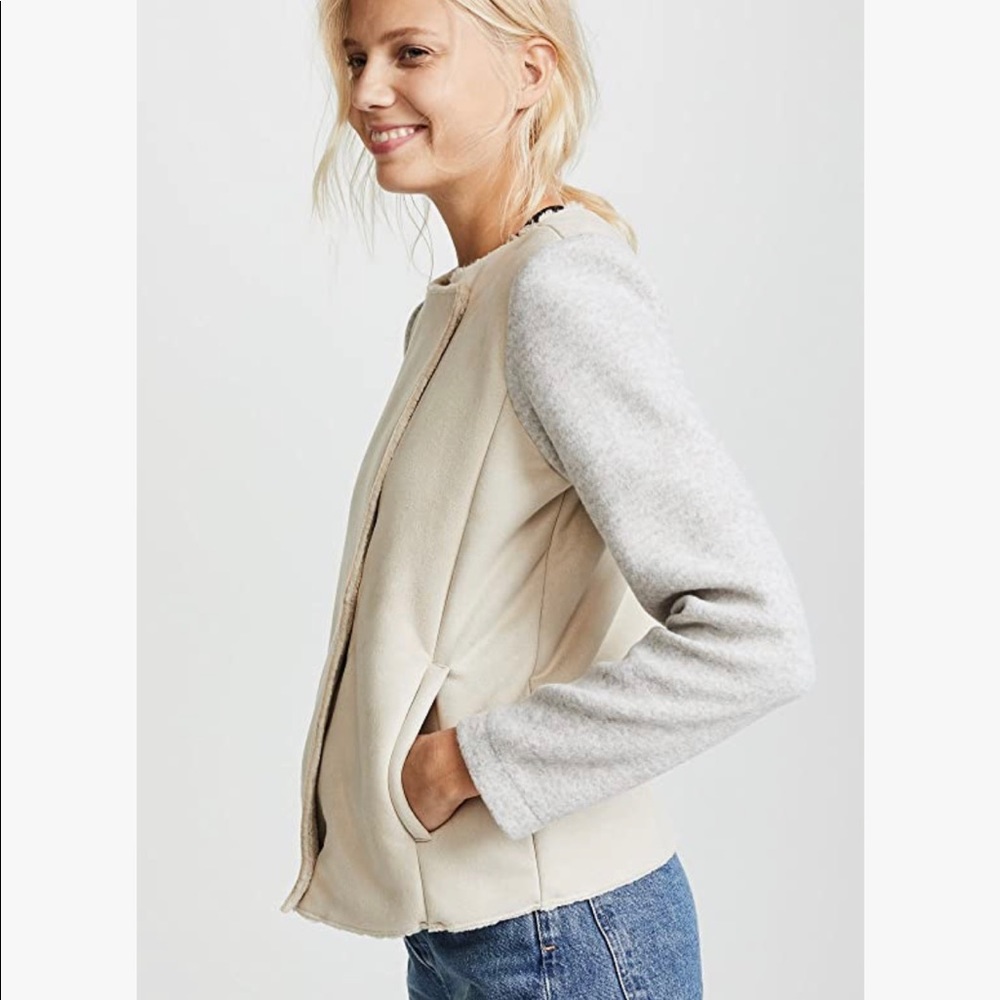 BB Dakota Fleece Moto Jacket